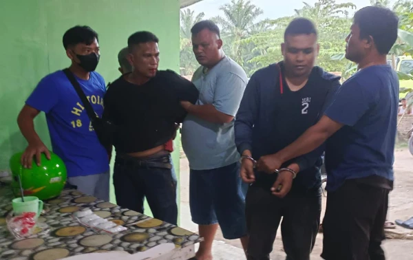 Polsek Perdagangan Tangkap 2 Bandar Sabu, Sita 100 Gram Sabu - DigitalMediaPublic